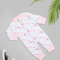 MeeMee Infants Printed Cotton Romper-13