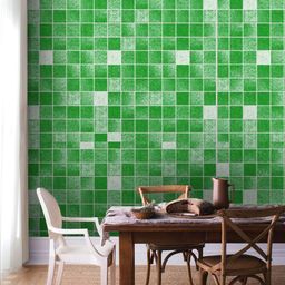 Jaamso Royals Green Self-adhesive & Waterproof Tiles Wallpaper-image-10