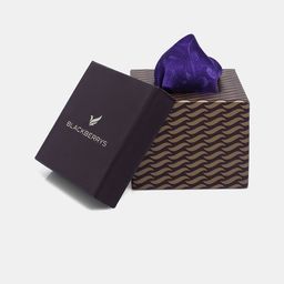 Blackberrys Men Printed Pure Silk Pocket Squares-image-25