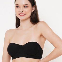 Inner Sense Strapless Anti-Microbial Non Padded Underwired Bra-image-24