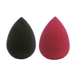 CHRONEX Set Of 2 Beauty Blender Face Sponge - Pink-Black-7