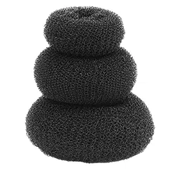 CHRONEX Set Of 3 Hair Donut Bun Maker-15