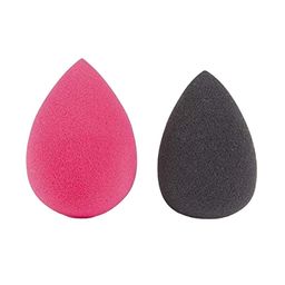 CHRONEX Set Of 2 Beauty Blender Face Sponge - Pink-Black-8