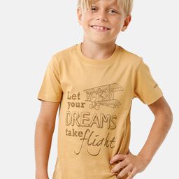 KATE & OSCAR Boys Typography Round Neck Pure Cotton T-shirt-image-50