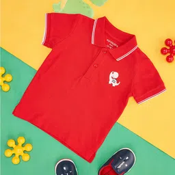 Pantaloons Baby Boys Polo Collar Cotton T-shirt-image-83