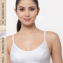 College Girl Pack Of 2 Cotton Non Padded Bra-image-26