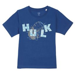 Marvel by Wear Your Mind Boys Hulk Typography Printed Pure Cotton T-shirt-image-84