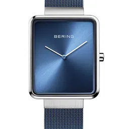 BERING Men Blue Dial & Blue Bracelet Style Straps Analogue Watch 14533-307-Blue-36