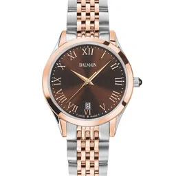 Balmain Women Brass Dial & Stainless Steel Bracelet Style Straps Analogue Watch B43183152-image-97