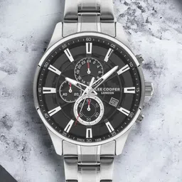Lee Cooper Men Bracelet Style Straps Analogue Chronograph Watch LC07670.350-53