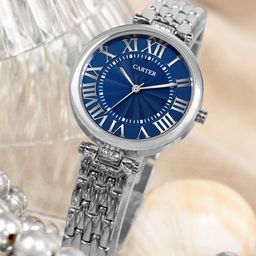 Sandy D Carter Women Stainless Steel Bracelet Style Straps Analogue Watch SDC24-07-BL-image-68