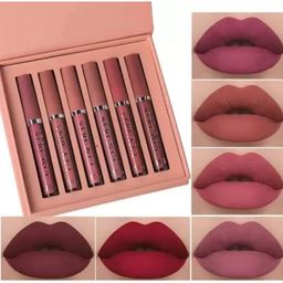 CVB Handaiyan Set Of 6 Waterproof & Long lasting  Liquid Matte Lipsticks-15ml each-14