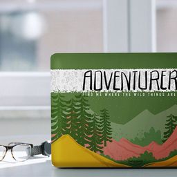 happywagon Floral and Botanical Printed Laptop Stickers-image-92