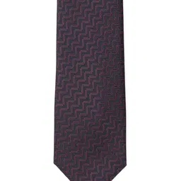 Arrow Men Woven Design Broad Tie-image-61