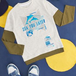 YU by Pantaloons Boys Graphic Printed T-shirt-image-15