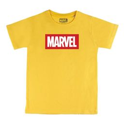 Marvel by Wear Your Mind Boys Yellow & Red Printed Pure Cotton T-shirt-picture-8