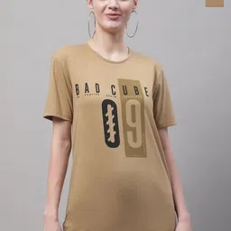 VIMAL JONNEY Pack of 2 Typography Printed Cotton T-shirt-image-100