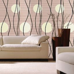 Jaamso Royals Brown & Black Art & Line Peel and Stick Self Adhesive Wallpaper-21