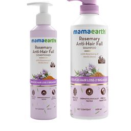 Mamaearth Rosemary Anti-Hair Fall Shampoo 600ml & Conditioner 250ml Hair Care Combo-35