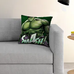 Marvel Multicoloured Set of Single Marvel Characters Printed 40x40 cm Square Cushion Cover-51