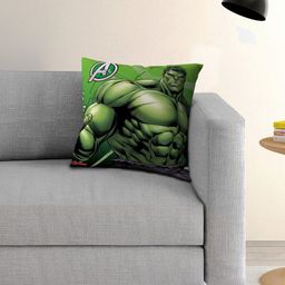 Marvel Multicoloured Set of Single Marvel Characters Printed 40x40 cm Square Cushion Cover-image-73