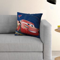 Disney Cars Multicoloured Single Cartoon Character Printed 40x40 cm Square Cushion Cover-31