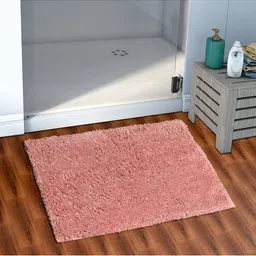 AEROHAVEN Peach Solid Microfiber Bath Mat-image-55