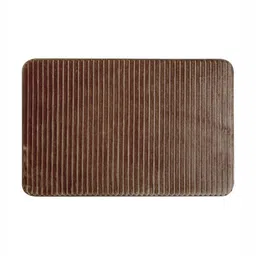 Pano Softlux Rust Microfiber Anti-Skid & Quick Drying Bath Rug-image-3