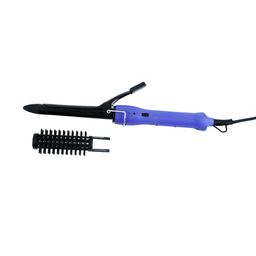 NIRVANI AIO-16B Professional 22MM Barrell Ceramic Coated Iron Rod Hair Curler - Blue-10