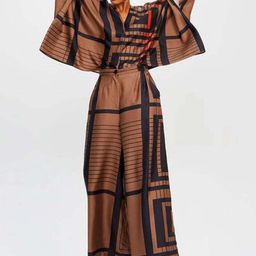 Errabelly Printed Top With Trouser Co-Ords-image-37