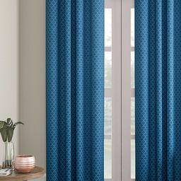 Soumya Blue Single Door Curtain-image-43