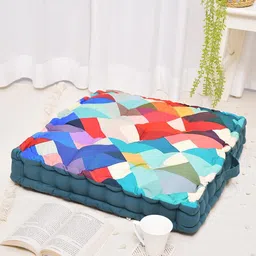 BLANC9 Stain Glass Digitally Printed Floor Cushion-picture-35