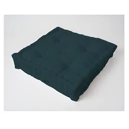 SKANDA FAB Green Quilted Pure Cotton Floor Cushions-image-72