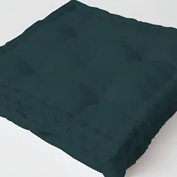 SKANDA FAB Green Pure Cotton Square-Shaped Floor Cushion-image-48