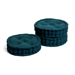SKANDA FAB Green 3 Pieces Round Floor Cushion-image-97