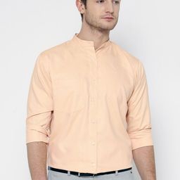 Shaftesbury London Classic Fit Slim Fit Oxford Formal Shirt-image-63