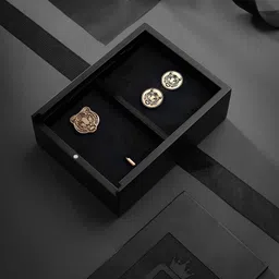 COSA NOSTRAA Men Set Of 2 Fiery Tiger Accessory Gift Set-56
