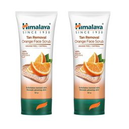 Himalaya Set of 2 Tan Removal Orange Face Scrub with Oatmeal for Glowing Skin - 50g Each-14