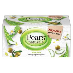 Pears Natural Set of 4 Aloe Vera Detoxifying Bathing Soap Bar - 125 g Each-17
