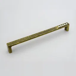 Rab Yellow Rustproof Matte Finish Metal Door Handle-image-23