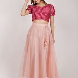 Frolic Rolic Printed Ready to Wear Lehenga & Blouse-image-35