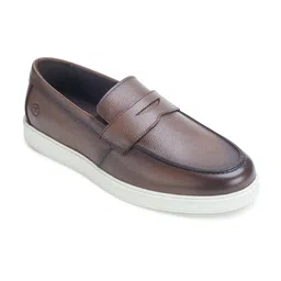 THOMAS CRICK Men Leather Loafers-picture-0