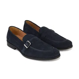 HATS OFF ACCESSORIES Men Leather Lightweight Comfort Insole Loafers-image-113