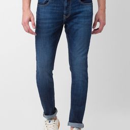 SPYKAR Men Blue Skinny Fit Low-Rise Light Fade Jeans-image-45