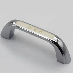 Rab White Zinc Glossy Finish Anti Tarnish Drawer Handle-12