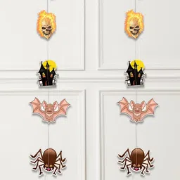 Special You Orange 2 Pieces Textured Halloween Garlands-image-44