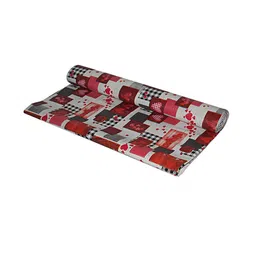 Dakshya Industries Red Printed Anti Slip Self Cover Roll-22