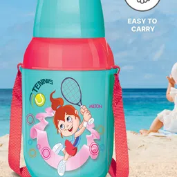 Milton Steel Swift 400 Sea Green School Kids Inner Stainless Steel Insulated Bottle 400 ml-image-4