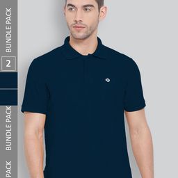 LUX NITRO Pack of 2 Polo Collar Anti Odour T-shirts-image-56