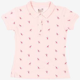 Bodycare Girls Conversational Printed Polo Collar T-shirt-image-97